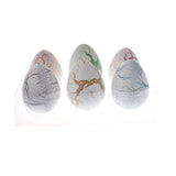 Maxbell 6 Pieces Crack Dinosaur Eggs Hatching Toy with Mini Dinosaur Figures Inside - C