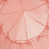 Maxbell Mosquito Net Bed Canopy Dome Princess Cotton Cloth Tent Kids Room Decor Pink