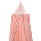 Maxbell Mosquito Net Bed Canopy Dome Princess Cotton Cloth Tent Kids Room Decor Pink