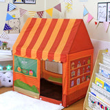 Maxbell Easy to Pop Up Children Indoor Activity Dessert House Play Tent Kids Role Play Toy Play Fun - Orange