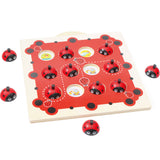 Maxbell Wooden Ladybird Animal Board Matching Memory Training Puzzle Game Preschool Kindergarten Toddler Educational Toys Gift