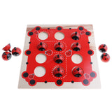 Maxbell Wooden Ladybird Animal Board Matching Memory Training Puzzle Game Preschool Kindergarten Toddler Educational Toys Gift