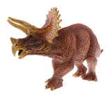 Maxbell Realistic Jurassic Ages Animal Model Dinosaur Action Figures Playset Kid Educational Toy Collectibles- Triceratops