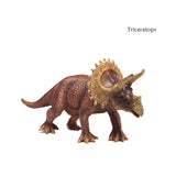 Maxbell Realistic Jurassic Ages Animal Model Dinosaur Action Figures Playset Kid Educational Toy Collectibles- Triceratops