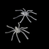 Maxbell 100-piece Spider Insect Model Toy Party Bag Fillers Glow In The Dark 5x4.5cm