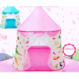 Maxbell Pink Dinosaur Themed Tent Children Playhouse For Kids Indoor Outdoor Play