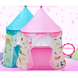 Maxbell Pink Dinosaur Themed Tent Children Playhouse For Kids Indoor Outdoor Play