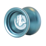 Maxbell MAGICYOYO Unresponsive YOYO N12 Alloy Professional Yo-yo for 1A 3A 5A String Trick Play - Lake Blue