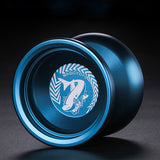 Maxbell MAGICYOYO Unresponsive YOYO N12 Alloy Professional Yo-yo for 1A 3A 5A String Trick Play - Lake Blue