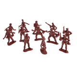 Maxbell 50 x Military Army Soldiers Toy Set(6 Poses), Model Figures for Kids, Pretend Play Educational Toys