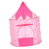 Maxbell Portable Pop Up Luminescent Princess Girl Castle Play Tent Kids/Baby Indoor & Outdoor Fun Garden Game Toy Pink