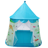 Maxbell Blue Dinosaur Themed Tent Children Playhouse For Kids Indoor Outdoor Play