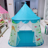 Maxbell Blue Dinosaur Themed Tent Children Playhouse For Kids Indoor Outdoor Play