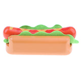 Maxbell Children Preschool Vivid Wooden Hot Dog Fast Food Kithen Play Kids Early Learning Role Play Fun