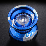 Maxbell MAGICYOYO YOYO Ball Pro k/9 Polished Alloy Yoyos Balls KK Bearing String Trick 1A, 3A, 5A kids Juggling Toy with Strings Blue