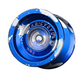 Maxbell MAGICYOYO YOYO Ball Pro k/9 Polished Alloy Yoyos Balls KK Bearing String Trick 1A, 3A, 5A kids Juggling Toy with Strings Blue