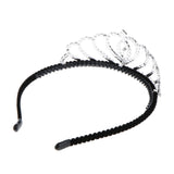 Maxbell Crystal Rhinestone Hair Crown Tiara Headband Bridal Wedding Jewelry Headwear