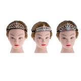 Maxbell Crystal Rhinestone Hair Crown Tiara Headband Bridal Wedding Jewelry Headwear