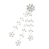 Maxbell Shiny Crystal Hair Vine Style Hair Comb Wedding Bridal Party Prom Headpiece