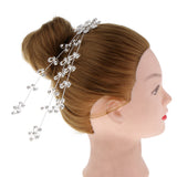 Maxbell Shiny Crystal Hair Vine Style Hair Comb Wedding Bridal Party Prom Headpiece