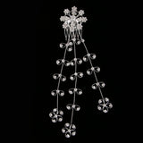 Maxbell Shiny Crystal Hair Vine Style Hair Comb Wedding Bridal Party Prom Headpiece