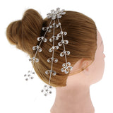 Maxbell Shiny Crystal Hair Vine Style Hair Comb Wedding Bridal Party Prom Headpiece