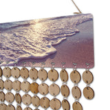 Maxbell Sea Wave Calendar Birthday Planner Board Wood Reminder Hanging Plaque Gifts