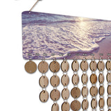 Maxbell Sea Wave Calendar Birthday Planner Board Wood Reminder Hanging Plaque Gifts