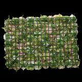 Maxbell Artificial Rose Hydrangea Flower Wall Panels Backdrop Green