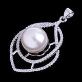 Maxbell Chic Crystal Pearl Wedding Necklace Pendant Fashion Jewelry Bridal Accessory