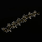 Maxbell Elegant Bridal Wedding Crystal Beads Headpiece Bridal Hair Jewelry Costume