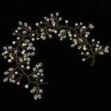 Maxbell Elegant Bridal Wedding Crystal Beads Headpiece Bridal Hair Jewelry Costume