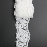 Maxbell Romantic 10 Yards Narrow White Lace Edge Trim Wedding Clothing Decor DIY Craft 3.5cm