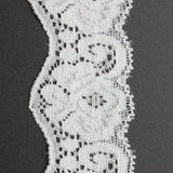 Maxbell Romantic 10 Yards Narrow White Lace Edge Trim Wedding Clothing Decor DIY Craft 3.5cm