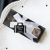 Maxbell Silver Metal Love Heart Luggage Tag Wedding Bomboniere Party Gift Favors