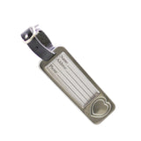 Maxbell Silver Metal Love Heart Luggage Tag Wedding Bomboniere Party Gift Favors