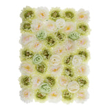 Maxbell Romantic Artificial Rose Flower Wall Panels Wedding Venue Background Decor