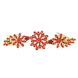 Maxbell Wedding Bridal Bridesmaid Traditional Chinese Flower Headpieces with Comb Rhinestone Jewelry