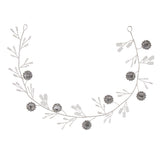 Maxbell Shiny Rhinestone Hair Vine Headband Wedding Bridal Party Prom Hair Accessory