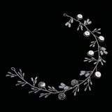 Maxbell Shiny Rhinestone Hair Vine Headband Wedding Bridal Party Prom Hair Accessory