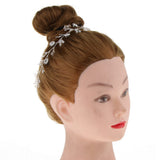 Maxbell Shiny Rhinestone Hair Vine Headband Wedding Bridal Party Prom Hair Accessory