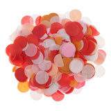 Maxbell Romantic Round Tissue Paper Throwing Confetti Table Confetti Wedding Decor