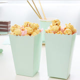 Maxbell 8pcs Popcorn Box Paper Boxes Bags Candy Container Baby Shower Party Favor