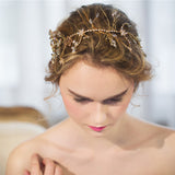 Maxbell Elegant Pearls Rhinestone Bridal Bridesmaid Headband Wedding Party Jewelry