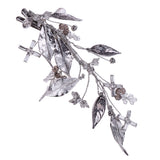 Maxbell Bridal Hair Accessories Crystal Hair Clips Wedding Party Evening Headpiece Headwear