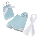 Maxbell Pack of 12 Romantic Diamond Ring Paper Candy Bags Wedding Engagement Party Gift Favor