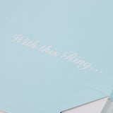 Maxbell Pack of 12 Romantic Diamond Ring Paper Candy Bags Wedding Engagement Party Gift Favor