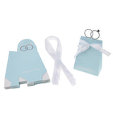 Maxbell Pack of 12 Romantic Diamond Ring Paper Candy Bags Wedding Engagement Party Gift Favor