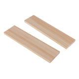Maxbell 10 Pack pine wood Sheets 6" (150mm) Long x 1.5" (40mm) Wide - 0.24"(6mm) Thickness For DIY model building, architectural prototyping, general hobby & craft, restoration and small repairs
