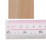 Maxbell 10 Pack pine wood Sheets 6" (150mm) Long x 1.5" (40mm) Wide - 0.24"(6mm) Thickness For DIY model building, architectural prototyping, general hobby & craft, restoration and small repairs